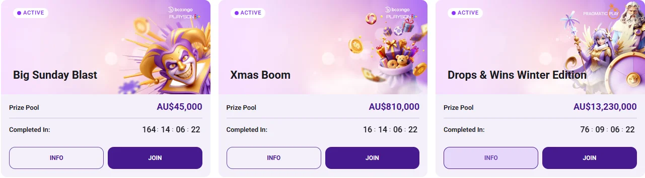 Crownslots platform interface